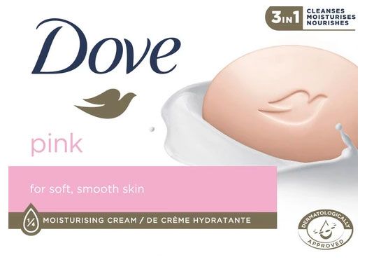 Крем-мыло Dove Pink с ароматом розы Германия, 135 г