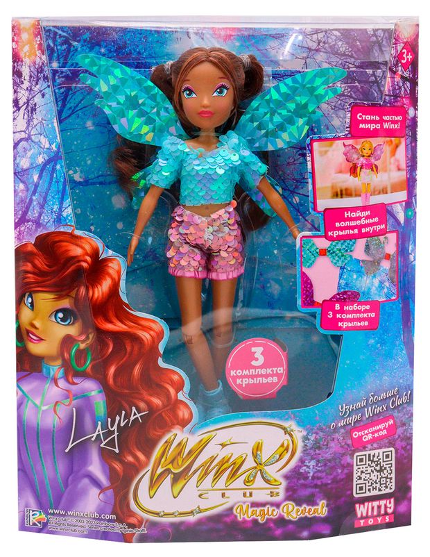 Кукла шарнирная WinX Club 24 см 1850₽
