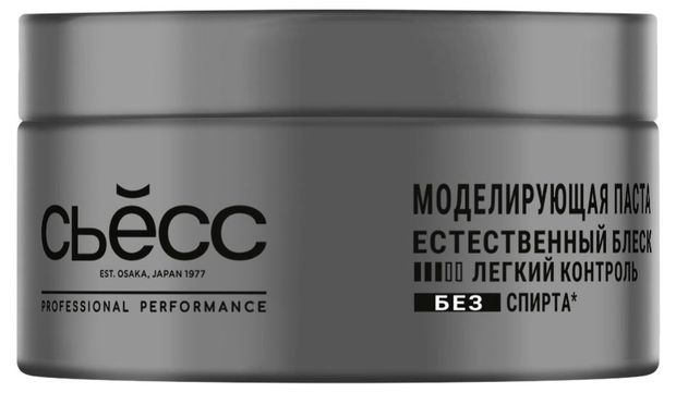 Паста моделирующая для волос Сьесс Естественный блеск, 75 мл