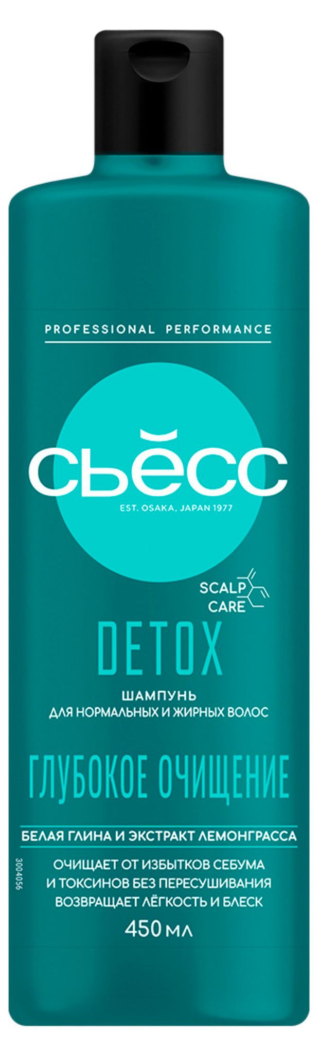 Шампунь для волос Сьесс Detox для нормальных волос, 450 мл