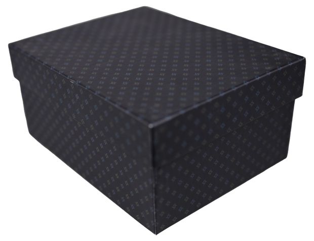 Коробка подарочная синяя 19х15х9 см 304₽