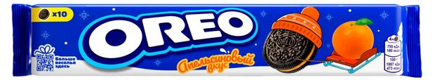 Печенье OREO Апельсиновый вкус, 95 г