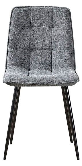 Стул Медисон микрошенилл темно-серый 475х54х90 см 4499₽