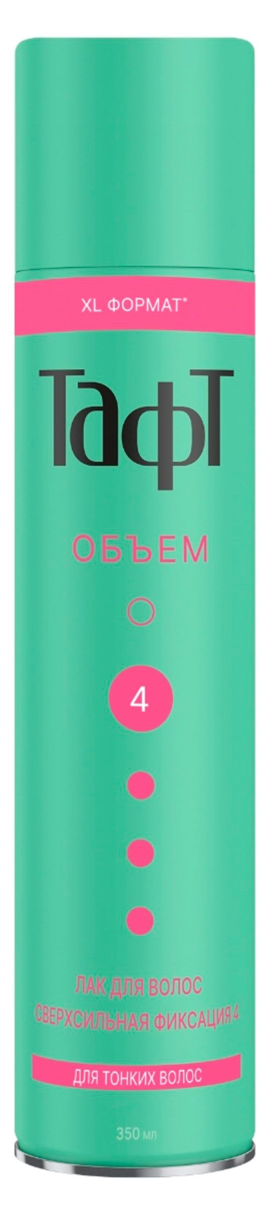 Лак для волос Тафт Сверхсильная фиксация, 350 мл