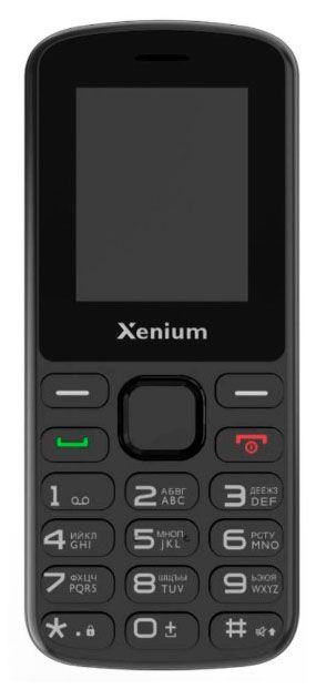 Мобильный телефон Xenium X170 черный 1600₽