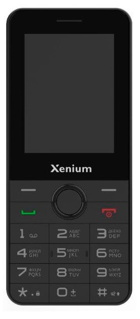 Мобильный телефон Xenium X240 черный 2500₽