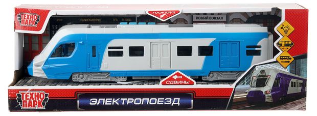 Электропоезд Технопарк инерционная, 1 шт в ассортименте
