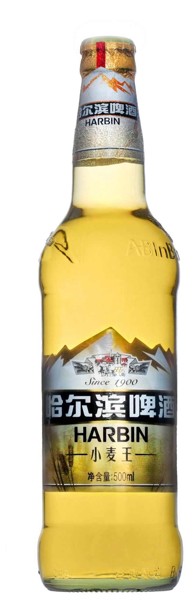 Пиво светлое Harbin пшеничное 3,6% Китай, 0,5 л