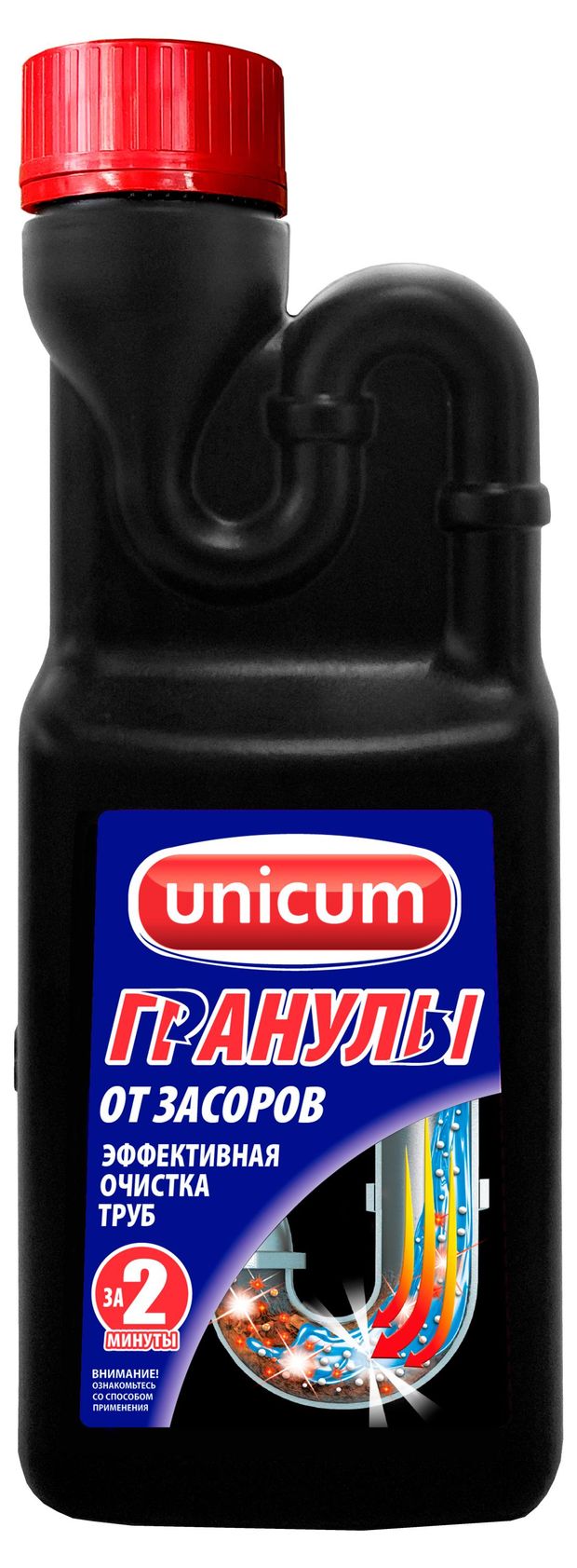 Гранулы для прочистки труб Unicum 600 г 410₽