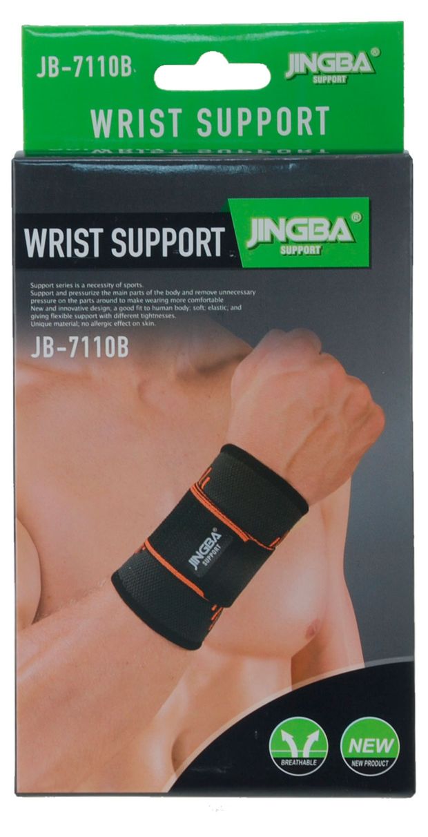Суппорт для запястья JINGBA SUPPORT эластичный, 1 шт в ассортименте