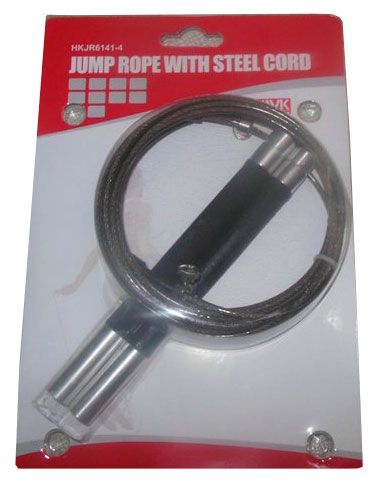 Скакалка для аэробики HAWK профессиональная скоростная с алюминиевыми ручками, 3 м