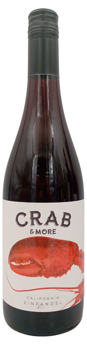 Вино Bronco Wine Company Crab & More Zinfandel красное полусухое США, 0,75 л