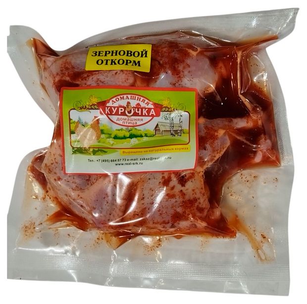 Тушка перепела Домашняя курочка в ягодном маринаде охлажденная 055 кг 830₽