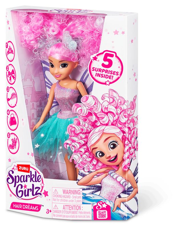 Кукла ZURU SPARKLE GIRLZ с сюрпризами 31х20,3х6 см, 1 шт