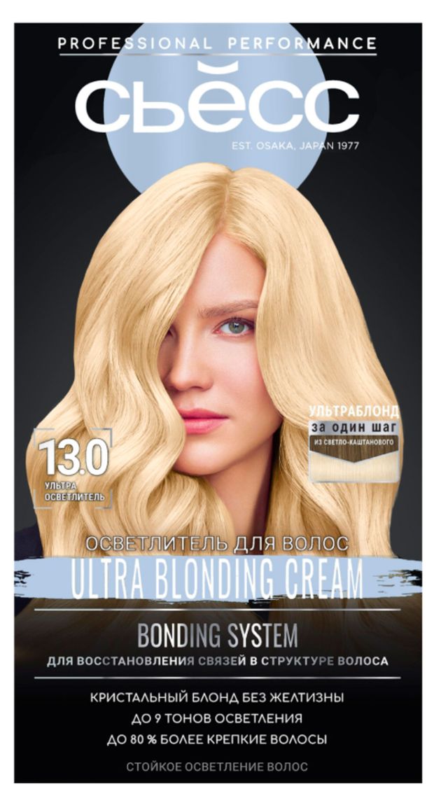 Крем-краска для волос Сьёсс Color Ультра осветлитель тон 13-0