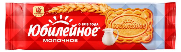 Печенье Юбилейное Традиционное молочное, 112 г