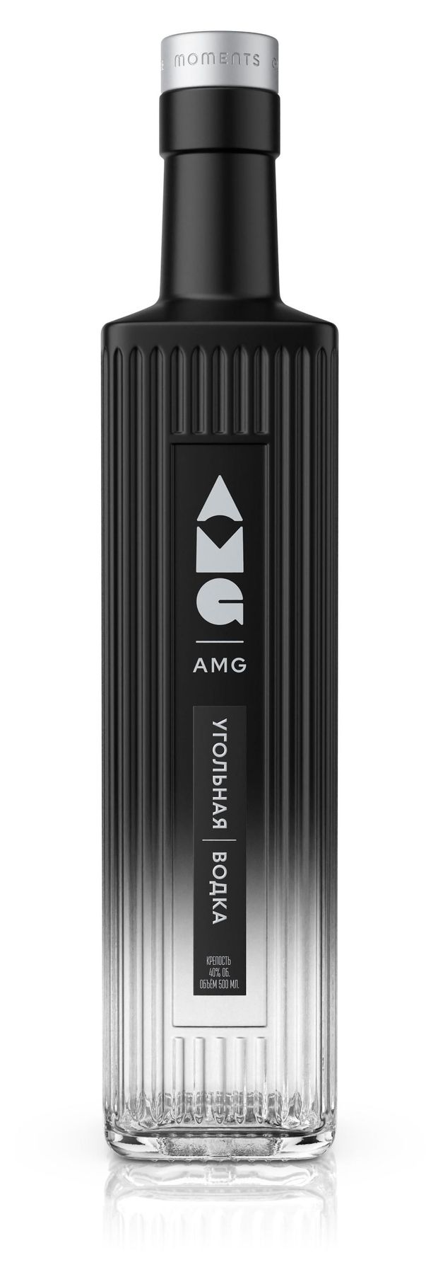 Водка AMG Угольная фильтрация Россия, 0,5 л