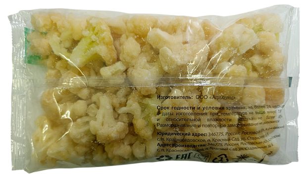 Капуста цветная Есть Лето замороженная, 1 кг