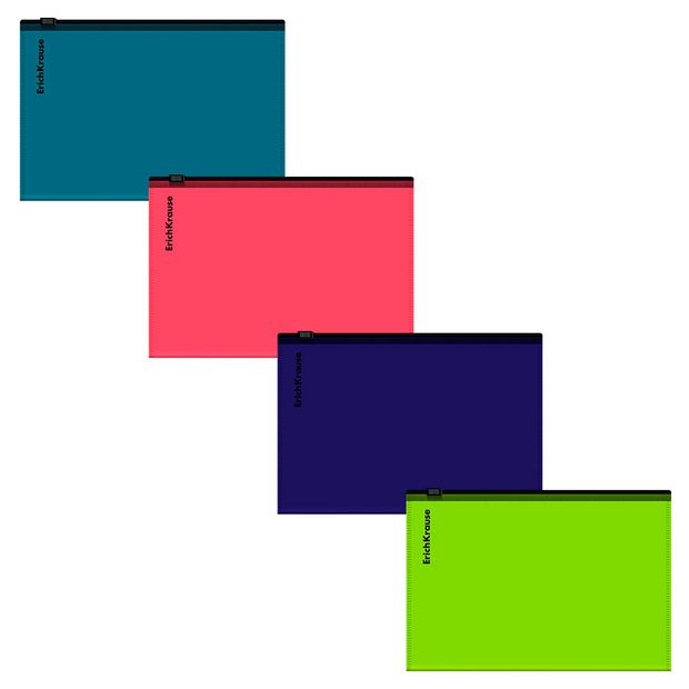 Zip-пакет ErichKrause Matt-touch Reef пластиковый C6 непрозрачный 1 шт в ассортименте 67₽