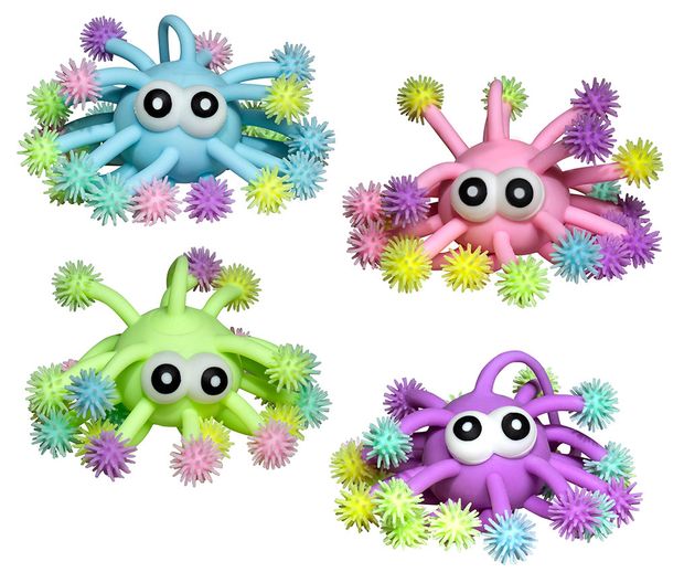 Мяч-прыгун Maya Toys Лохматик осьминожка светящийся 12 см 1 шт в ассортименте 225₽