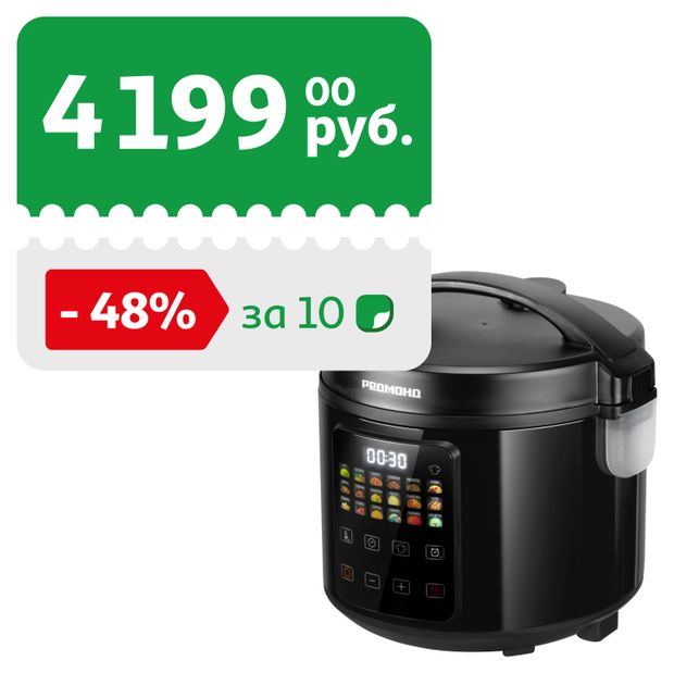 Мультиварка Redmond MC104 7999₽