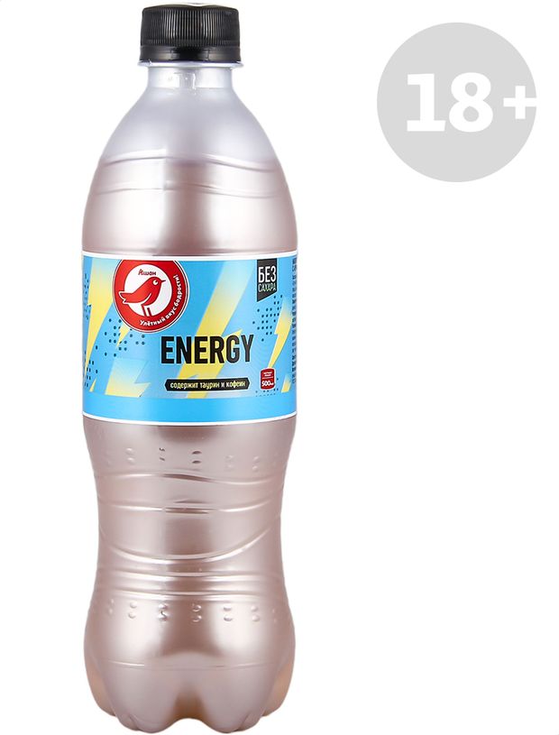 Напиток энергетический АШАН Красная птица газированный 500 мл 50₽