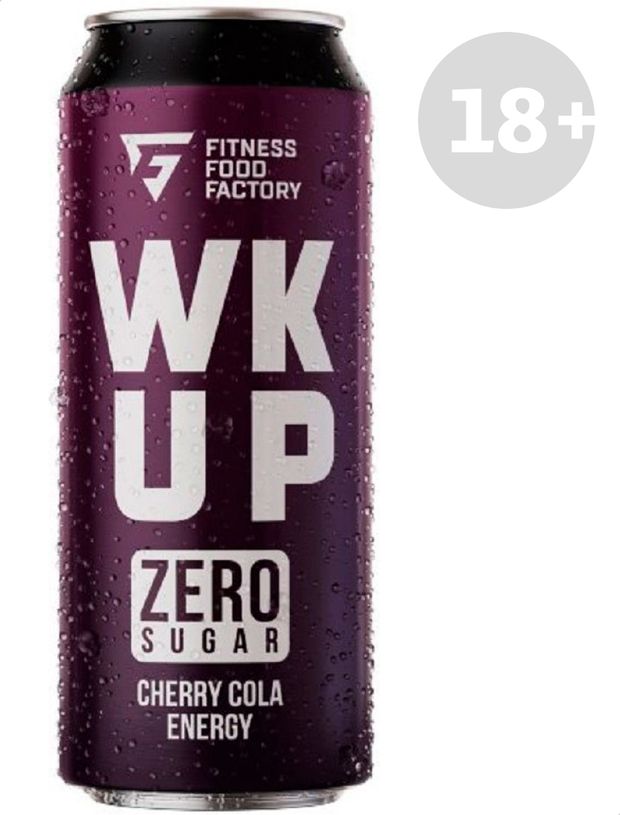 Напиток тонизирующий WK UP со вкусом вишни и колы 450 мл 100₽