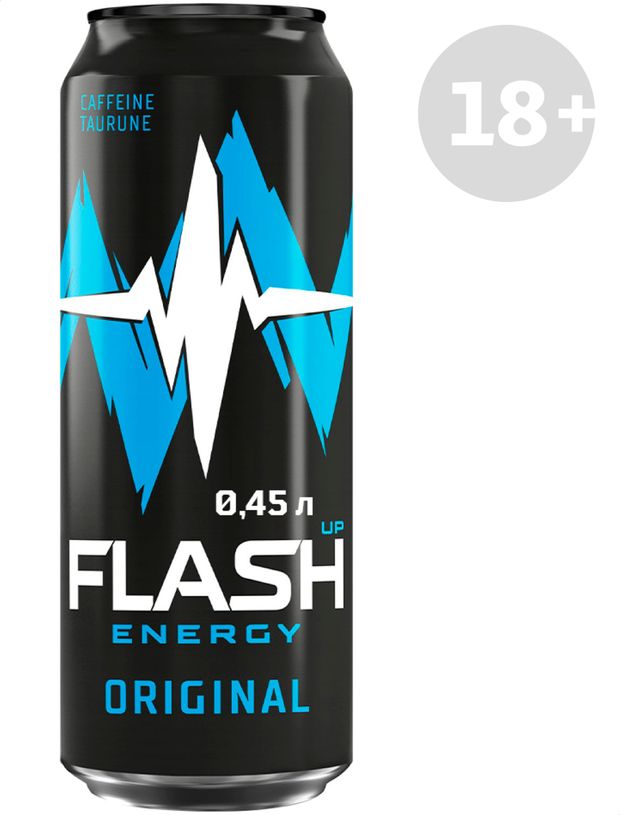 Напиток энергетический Flash Up Energy, 450 мл