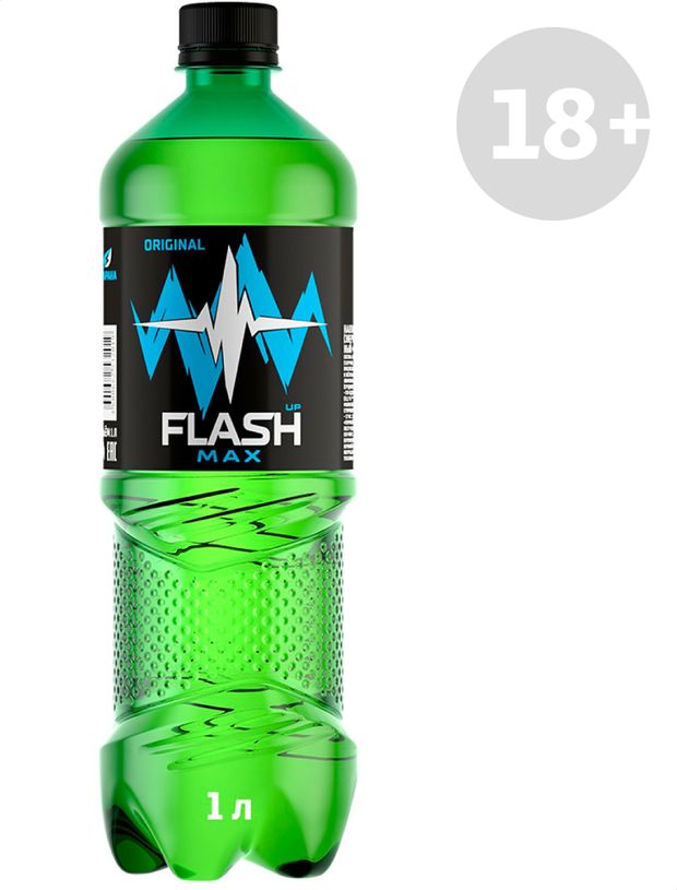 Напиток энергетический Flash Up Max, 1 л