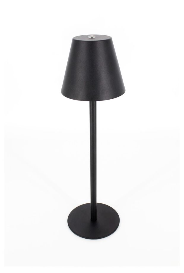 Лампа настольная светодиодная LN-02BK черная, 9х24 см