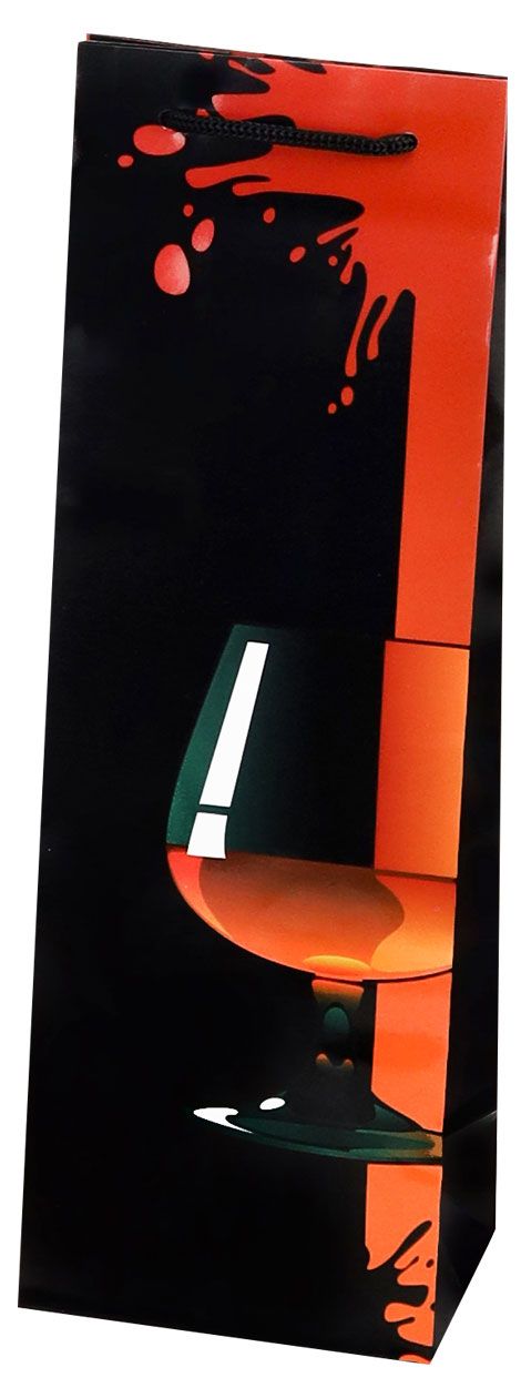 Пакет подарочный под бутылку Miland Bottle, 12х36 см