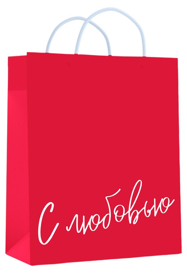 Пакет подарочный Centrum С любовью 26х32х12 см 1 шт 95₽