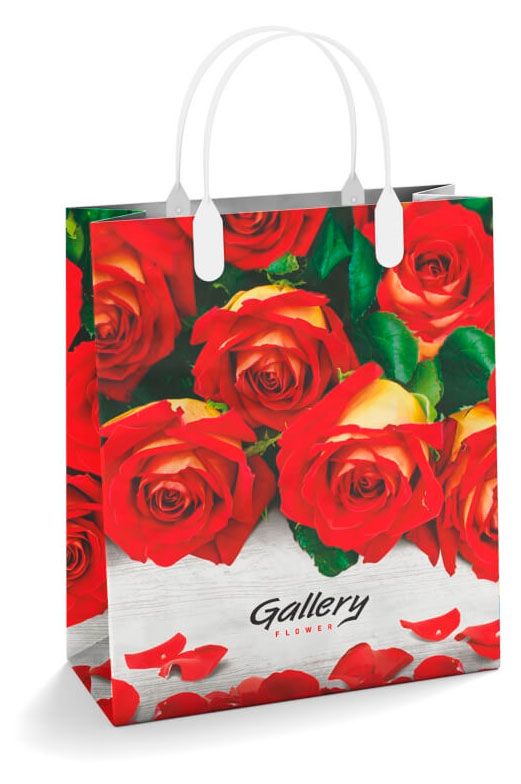 Пакет подарочный АппликА пластиковый 30х30 см 1 шт в ассортименте 265₽