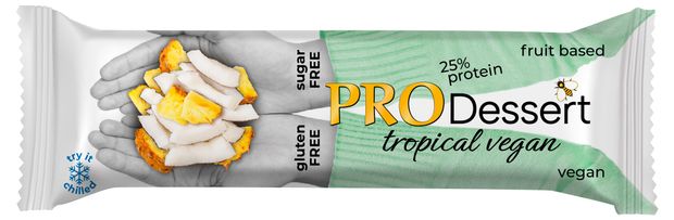 Батончик протеиновый PRO Desert Десерт Крем-брюле Тропический веган 35 г 125₽