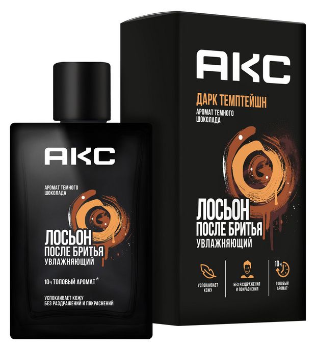 Лосьон после бритья Акс успокаивающий и увлажняющий парфюмированный, 100 мл