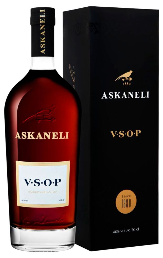 Коньяк Асканели VSOP семилетний Грузия, 0,7 л