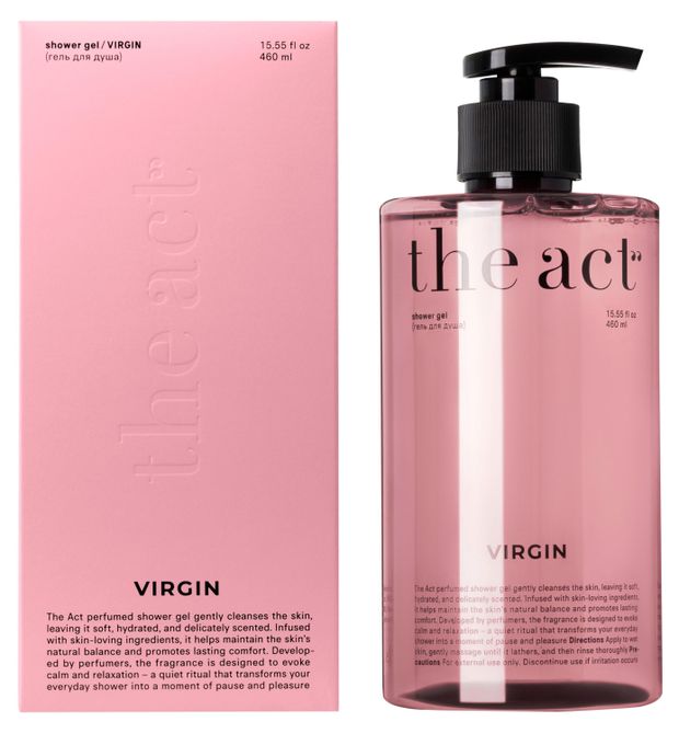 Гель для душа The Act Virgin, 460 мл