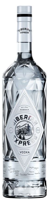 Водка Siberian Express Россия, 1 л