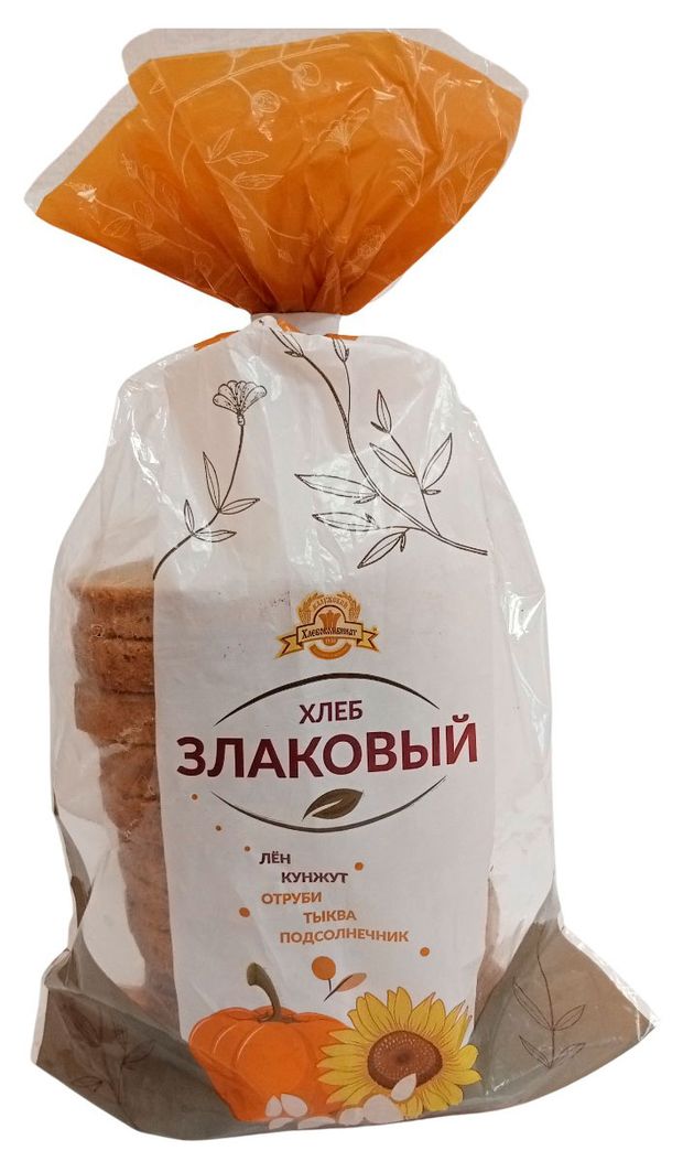 Хлеб Калужский хлебокомбинат Злаковый нарезка, 250 г