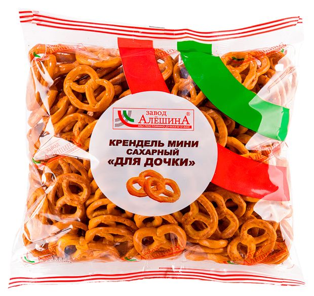 Крендель Завод Алешина сахарный для дочки, 200 г