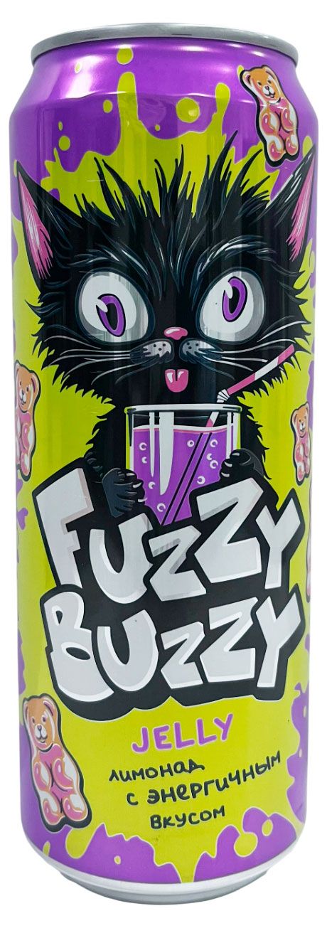 Напиток газированный Fuzzy Buzzy Jelly, 0,45 л