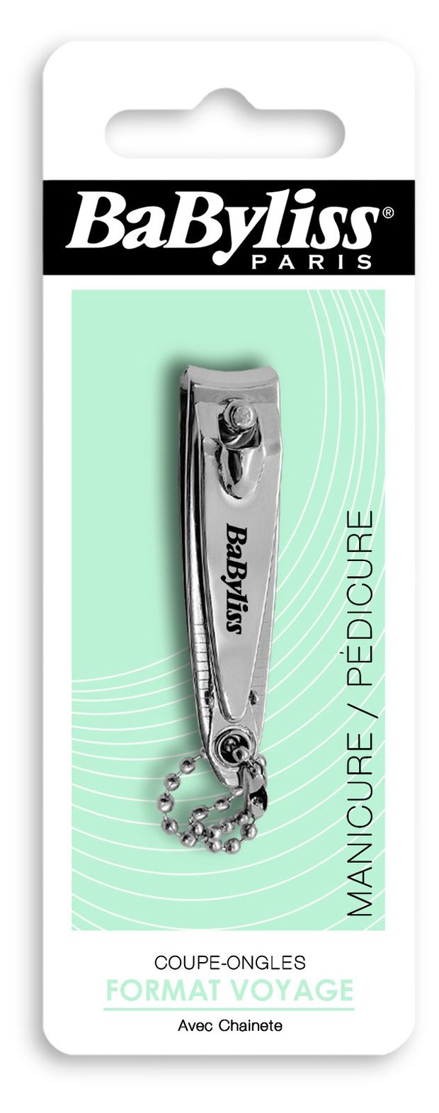 Кусачки- щипчики для ногтей BaByliss с пилочкой, 1 шт