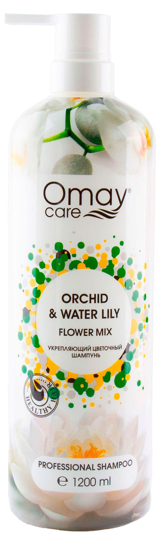 Шампунь для волос OMAY Орхидея-Лотос, 1200 мл