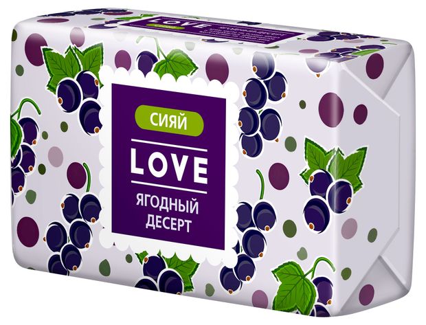 Крем-мыло Love Ягодный десерт 180 г 70₽