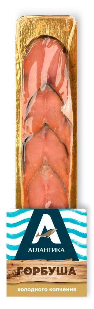 Горбуша холодного копчения Атлантика косичка 200 г 310₽