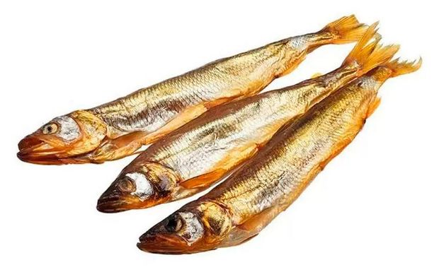 Корюшка холодного копчения Олива Азиатская, вес