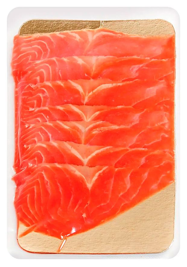 Нерка слабосоленая Олива филе-ломтики, ~ 500 г