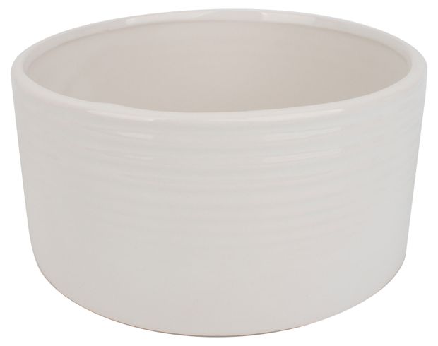Кашпо керамическое Garden Show белое, 18,3 см