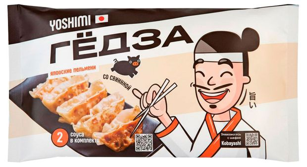 Гедза Yoshimi Японские пельмени со свининой замороженные 520 г 540₽