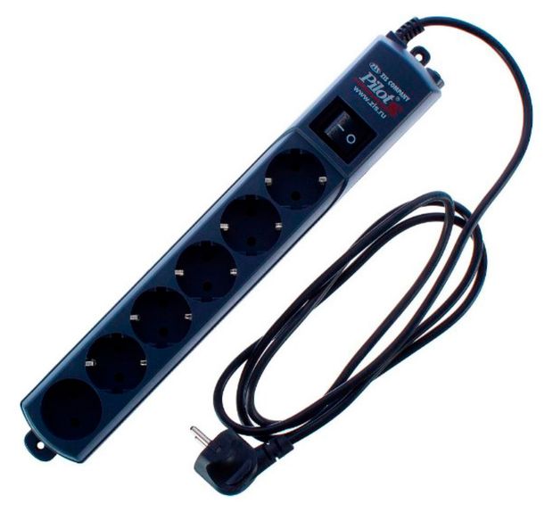 Сетевой фильтр Pilot S-MAX 6 розеток, 1,8 м